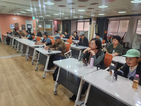 2026년 사회참여지원 평생교육활동 '스마트기기교육' 12회기 진행